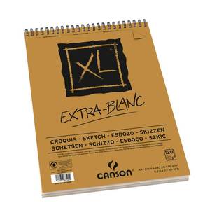 Canson XL Extra White 90gsm 120 Sheet Sketch Pads
