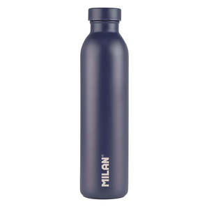 Milan: Milan 590ml 1918 Series Navy Blue Stainless Steel Isothermal Bottle