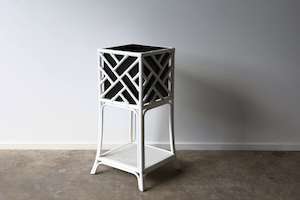 Chippendale Cane Plant Stand