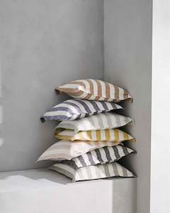 Home Decor: Vito Linen Stripe Cushions