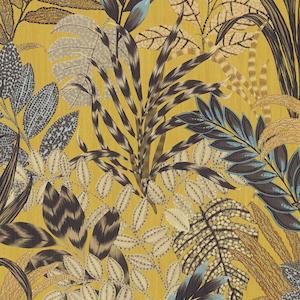 Metropolitan Stories: Sample - Capetown Jungle Wallpaper - Yellow
