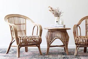 Furniture: Truro Cane Furniture - Armchair SALE - PICK UP ONLY