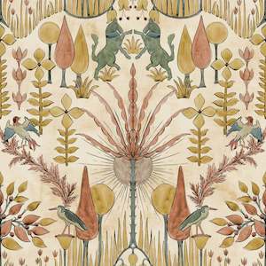Staff Picks 1: Oasis Villa Wallpaper - Sand