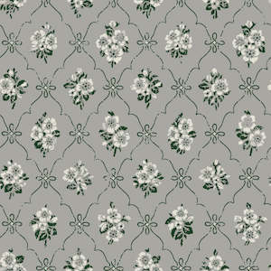 Lovisa Wallpaper - Grey Green