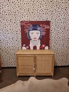Akari or Himari Canvas Art