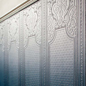 Sample - Dado Panel Oriental Wallpaper - Anaglypta - Paintable
