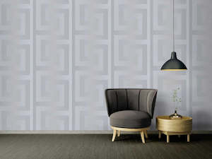 Versace: Versace Home Wallpaper - Grey