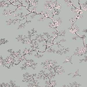 The Cranes - Florence Broadhurst Wallpaper - Day Dream
