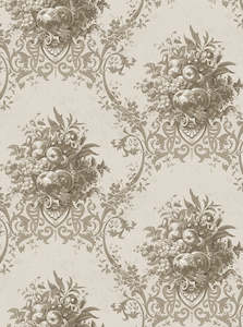 Paradise Medallion - Custom Sized Wallpaper Mural (per m2) - Beige
