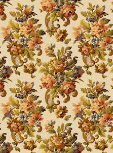Fredrika - Custom Sized Wallpaper Mural (per m2) - Warm Multi