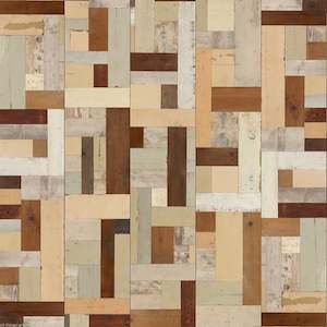 Piet Hein Eek 'Scrapwood Series' Wallpaper - Mosaic Scrapwood - PHE06
