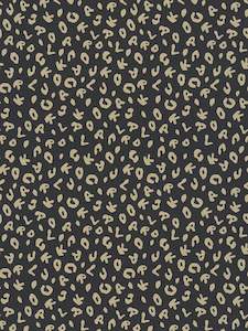 Leopard - Karl Lagerfeld Wallpaper - Black