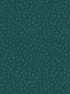 Leopard - Karl Lagerfeld Wallpaper - Teal