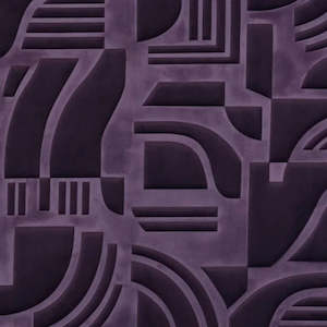 Arcane Wallpaper - Aubergine