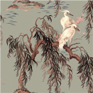 Zeus Hybrid Mural Wallpaper - House of Hackney - Eau De Nil