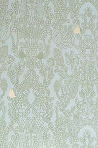 Amelie Wallpaper - Green