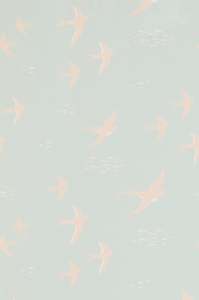 Follow The Wind Wallpaper - Dusty Turquoise
