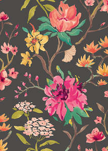 Asian Wallpaper: Saku Wallpaper - Midnight Twist