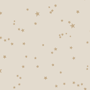 Stars Wallpaper - Cole and Sons - Buff/Gold