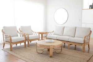 Rattan: Florence Cane Couch SALE - PICK UP ONLY