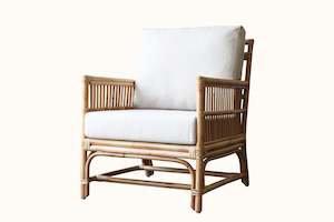 Tribeca Cane Armchair SALE - PICK UP ONLY