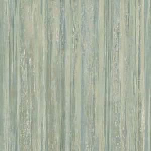 Sample - Lindora - metallic stripe Wallpaper - Duckegg