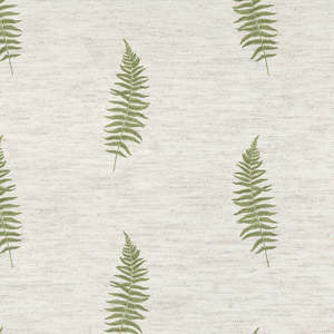 Fabricshop: Fern Forest Bloom Britannia Eco Friendly Curtain Fabric