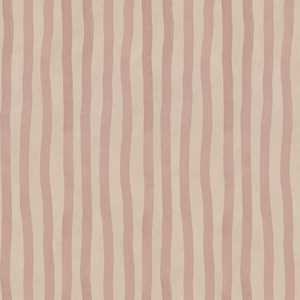 Artist's Stripe Wallpaper - House of Hackney - Sakura & Astrantia