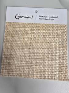 Textured Wallpapers: Basket Weave Wallpaper - Natural