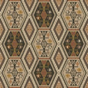 Mulberry Home Buckland Wallpaper - Woodsmoke