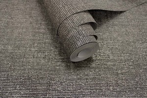 Alchemy: Lulea - Textured Wallpaper - Charcoal - 4 Left