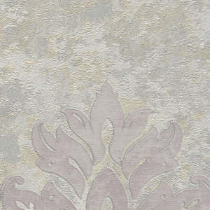 Metropolitan Stories: Sample - St. Petersberg Baroque Wallpaper - Grey