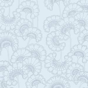 Florence Broadhurst: Japanese Floral Wallpaper - Florence Broadhurst - Antarctic