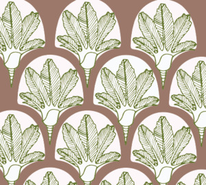 Nīkau Palm Wallpaper - Mocha