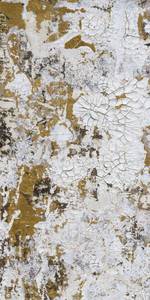 Safari Shabby Chic Wallpaper Mural - Metallic Gold