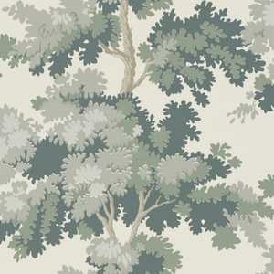 Tropical Wallpaper: Raphael Wallpaper - Green