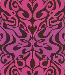 Orange: Woodstock Wallpaper - Purple