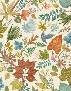 Lush Leaves Wallpaper - Ohpopsi - Marmalade