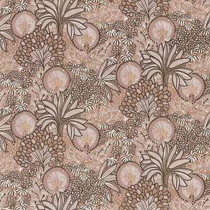 Pink Wallpaper: Bambi Wallpaper - Peach