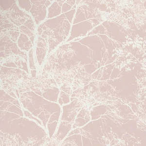 Whispering Tree Wallpaper - Pink Glitter