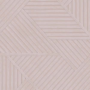 Elba - Geometric Wood Panel Wallpaper - Pink - Last 10 Rolls