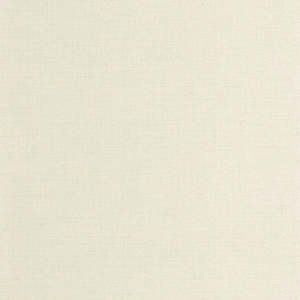 Flax - Plain Wallpaper - Blanc Coton