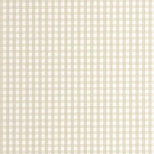 Gingham Charm Wallpaper - Beige Sable