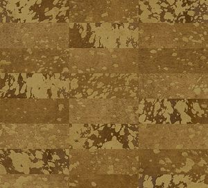 Saffiano Wallpaper - Gold Metallic