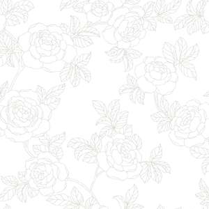 Inez Wallpaper - Grey - Discontinuing - 6 Left
