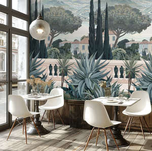 As Creation: The Wall 4 - Hybrid Wallpaper Mural - Hot Spots - Italian Summer