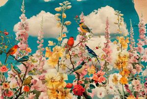 Murals 1: Elysian Custom Sized Wallpaper Mural (per m2)