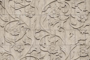 Ornato Mural Custom Sized Wallpaper Mural (per m2)