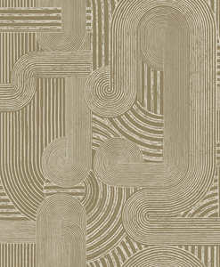 Macramé - Boho Geo Wallpaper - Neutral - LAST ROLL