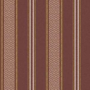 Patola – Woven Stripe Wallpaper – Russet
